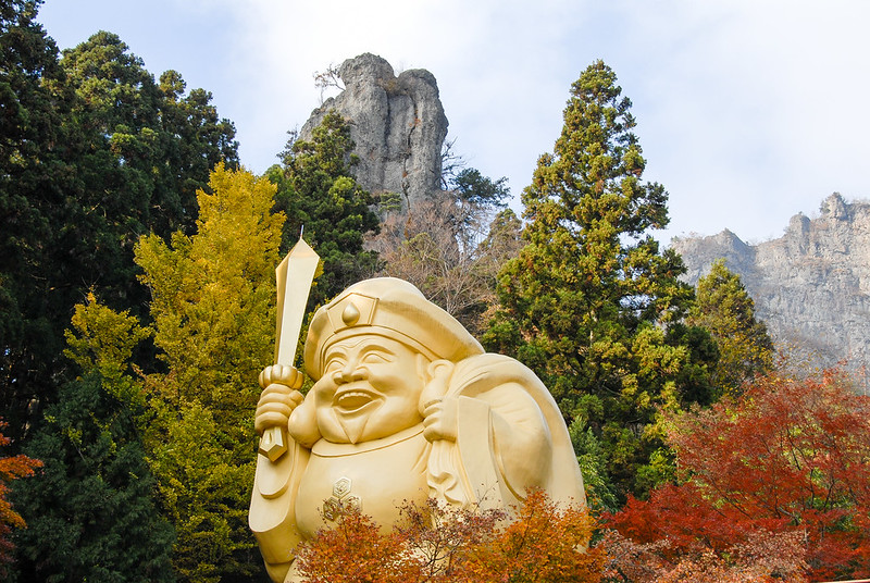 Daikokuten at Nakanotake Shrine, Mount Myogi