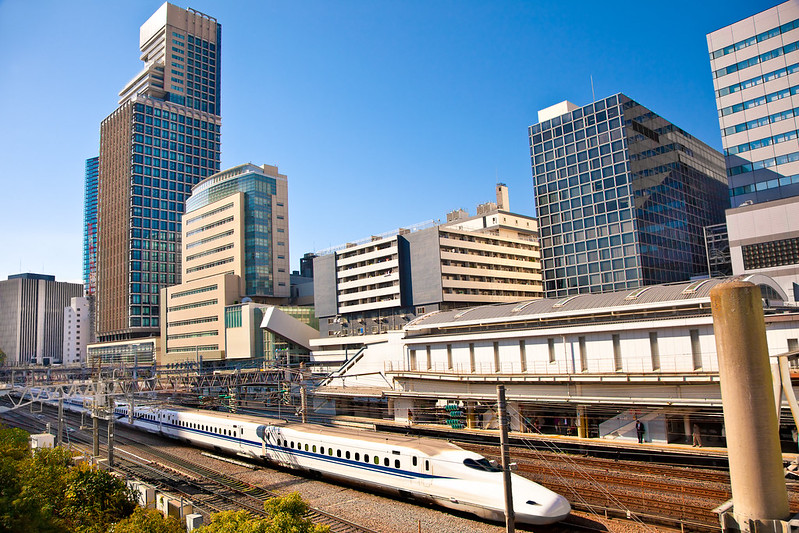 Shinkansen at Odaiba