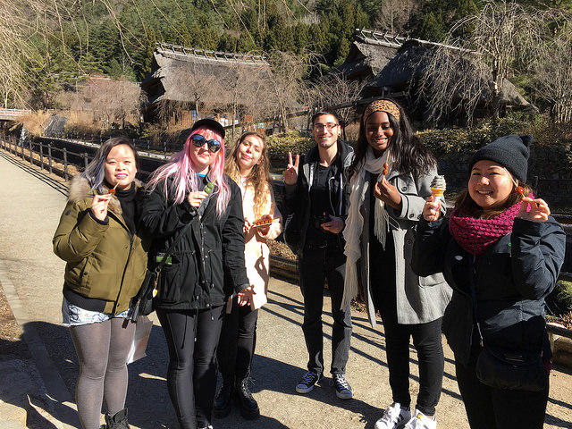 KCP Fall 2016 Students Visit Yamanashi